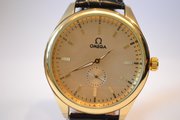 Качественные мужские наручные часы Omega Gold, гарантия
