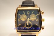 Мужские классические наручные часы Carrera Calibre 36 (Gold), гарантия