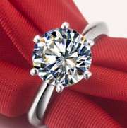 Продам кольцо с искусственным бриллиантом от Tiffaney&Co